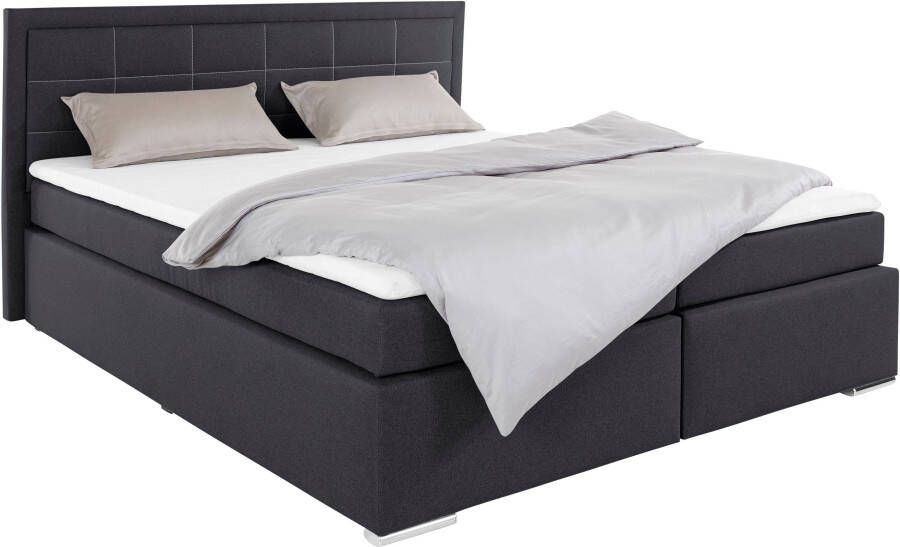 COLLECTION AB Boxspring Athena naar keuze met bedkist incl. topmatras bij uitvoering met matras in hardheden h2 h3 h4 - Foto 3