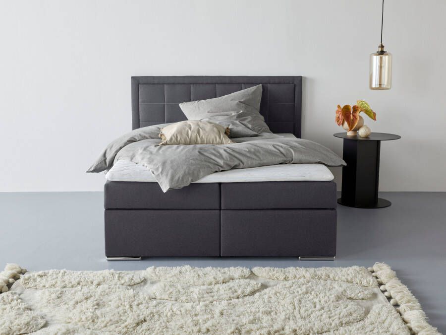 COLLECTION AB Boxspring Athena naar keuze met bedkist incl. topmatras bij uitvoering met matras in hardheden h2 h3 h4 - Foto 3