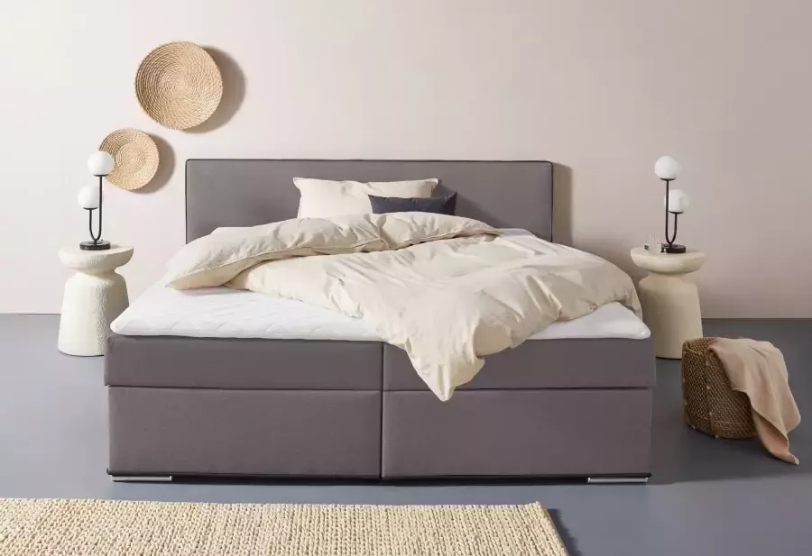 COLLECTION AB Boxspring Kreta inclusief topmatras bij uitvoering met matras h2 h3 h4 - Foto 4