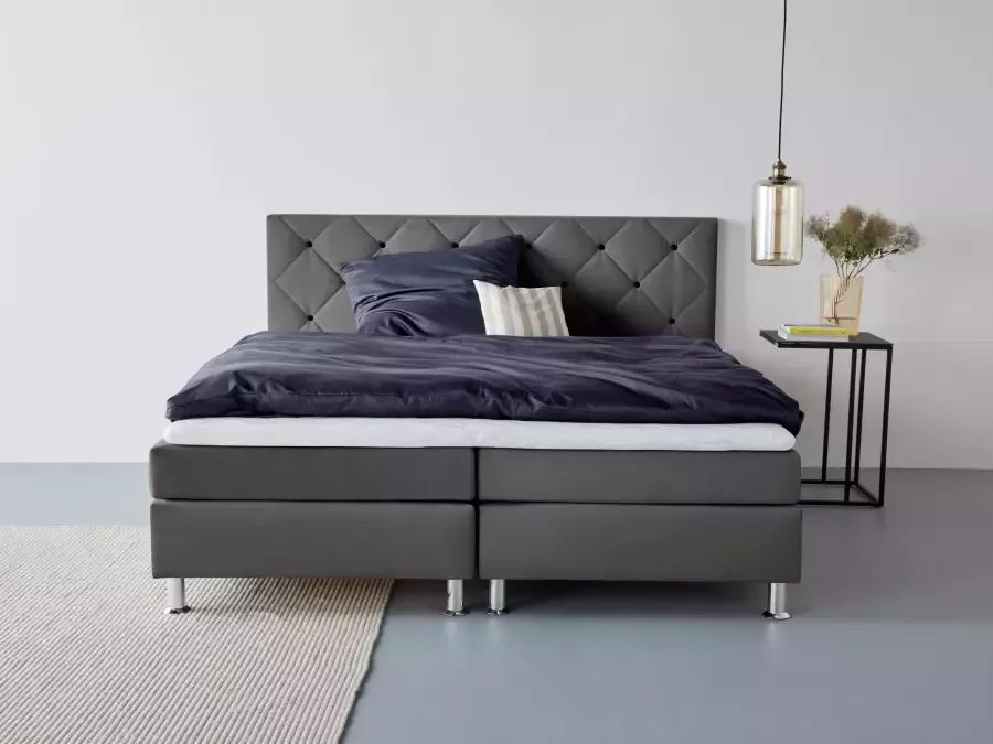 COLLECTION AB Boxspring Sarina Inclusief topmatras naar keuze met bedkist in H2 H3 en H4 - Foto 3