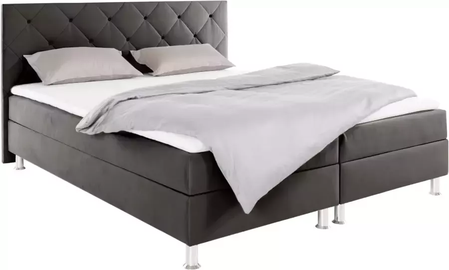 COLLECTION AB Boxspring Sarina Inclusief topmatras naar keuze met bedkist in H2 H3 en H4 - Foto 8