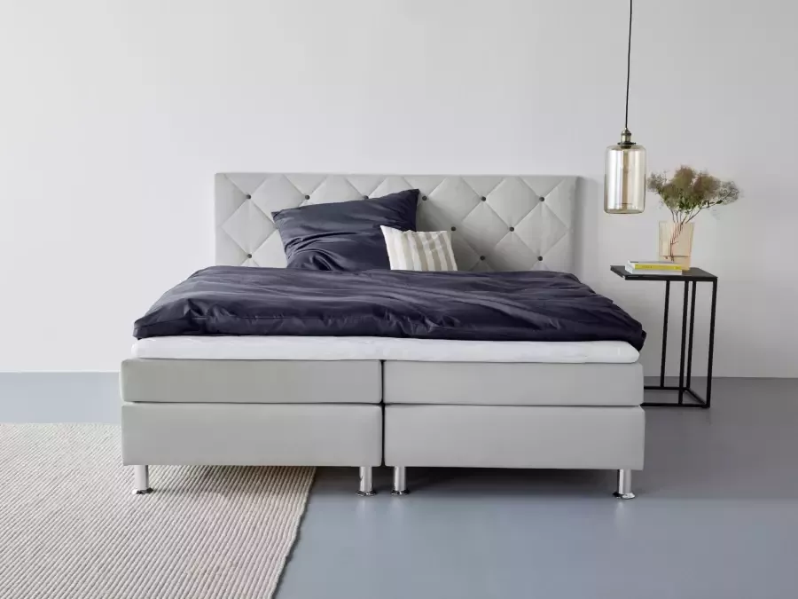 COLLECTION AB Boxspring Sarina Inclusief topmatras naar keuze met bedkist in H2 H3 en H4 - Foto 3