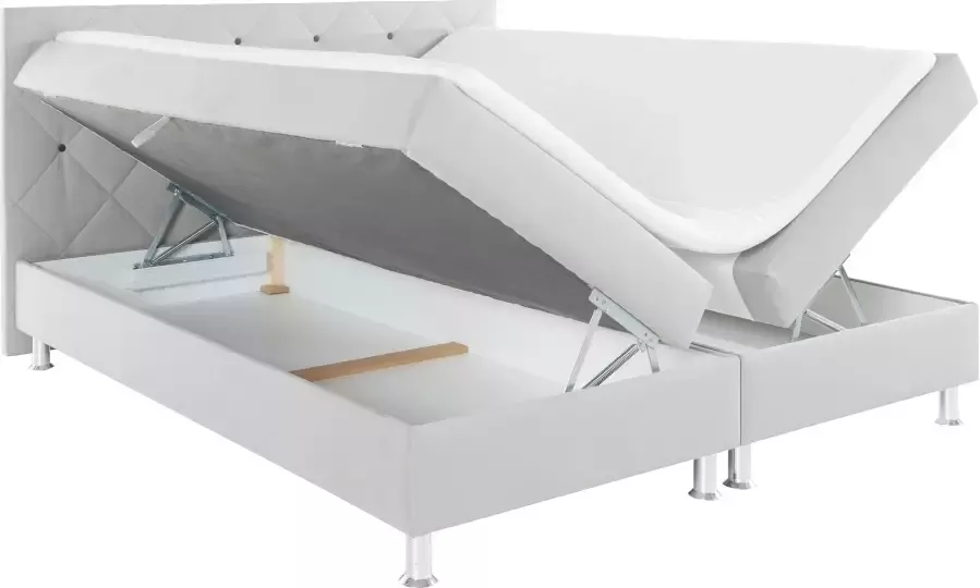 COLLECTION AB Boxspring Sarina Inclusief topmatras naar keuze met bedkist in H2 H3 en H4 - Foto 9