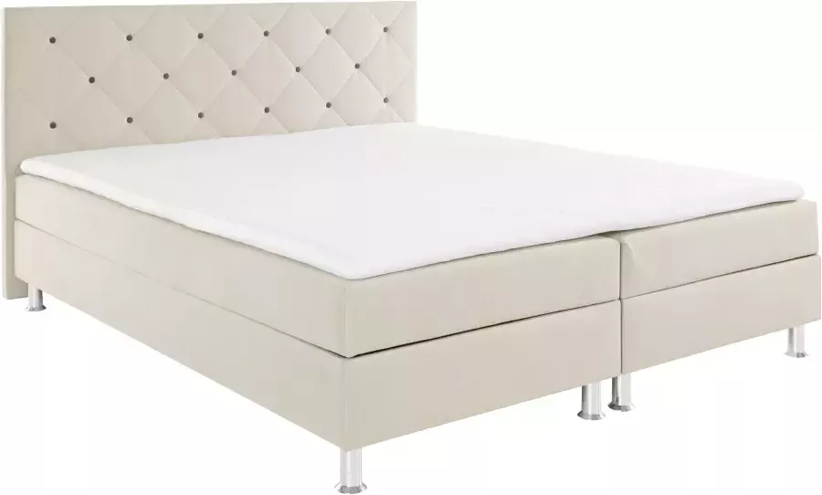 COLLECTION AB Boxspring Sarina Inclusief topmatras naar keuze met bedkist in H2 H3 en H4 - Foto 5