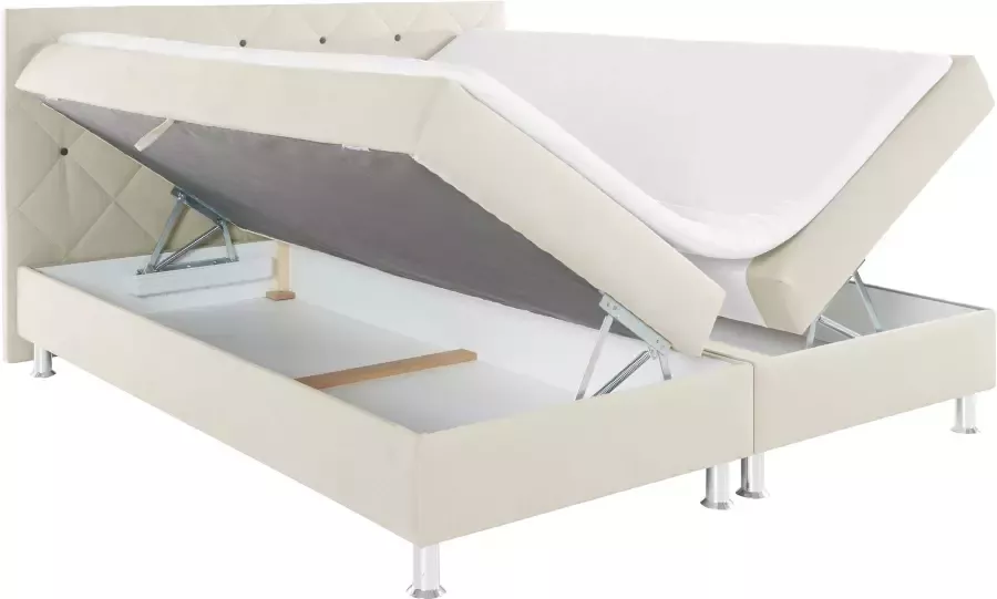 COLLECTION AB Boxspring Sarina Inclusief topmatras naar keuze met bedkist in H2 H3 en H4 - Foto 7