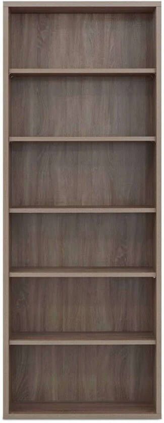 Composad Archiefkast DISEGNO boekenkast 2 deuren 2 laden 3 open vakken verstelbare planken hoogte 217 cm 100% gerecycled hout made in italy - Foto 2