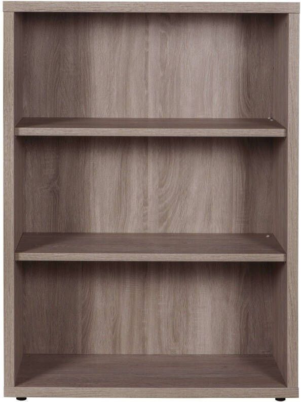 Composad Archiefkast DISEGNO boekenkast met 2 deuren gelakte fronten verstelbare planken hoogte 112 cm 100% gerecycled hout made in italy