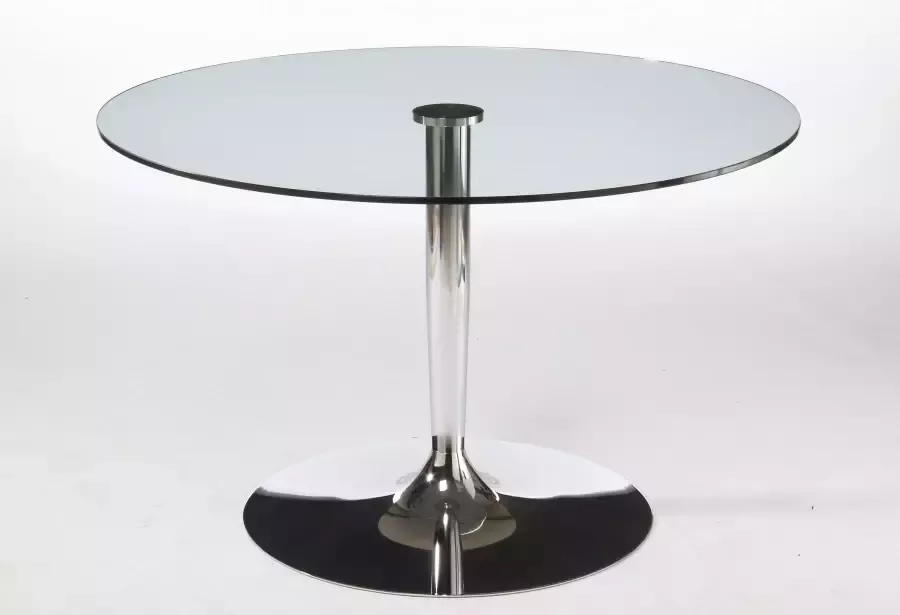 Connubia by calligaris Glazen tafel Planeet CB 4005-V Elegante kolomtafel - Foto 3