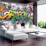 Consalnet Fotobehang Veelkleurige graffiti - Thumbnail 3