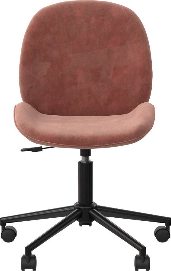 CosmoLiving by Cosmopolitan Bureaustoel Astor 360° draaifunctie metalen frame zithoogte 43-54 cm (1 stuk) - Foto 7