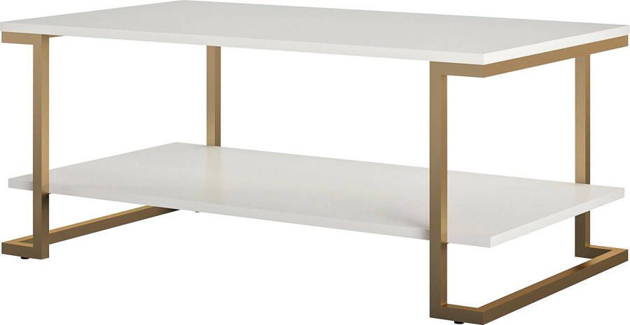 CosmoLiving by Cosmopolitan Salontafel CAMILA met 1 plank gemakkelijk te onderhouden mdf onderstel van metaal hoogte 45 cm (1 stuk) - Foto 5