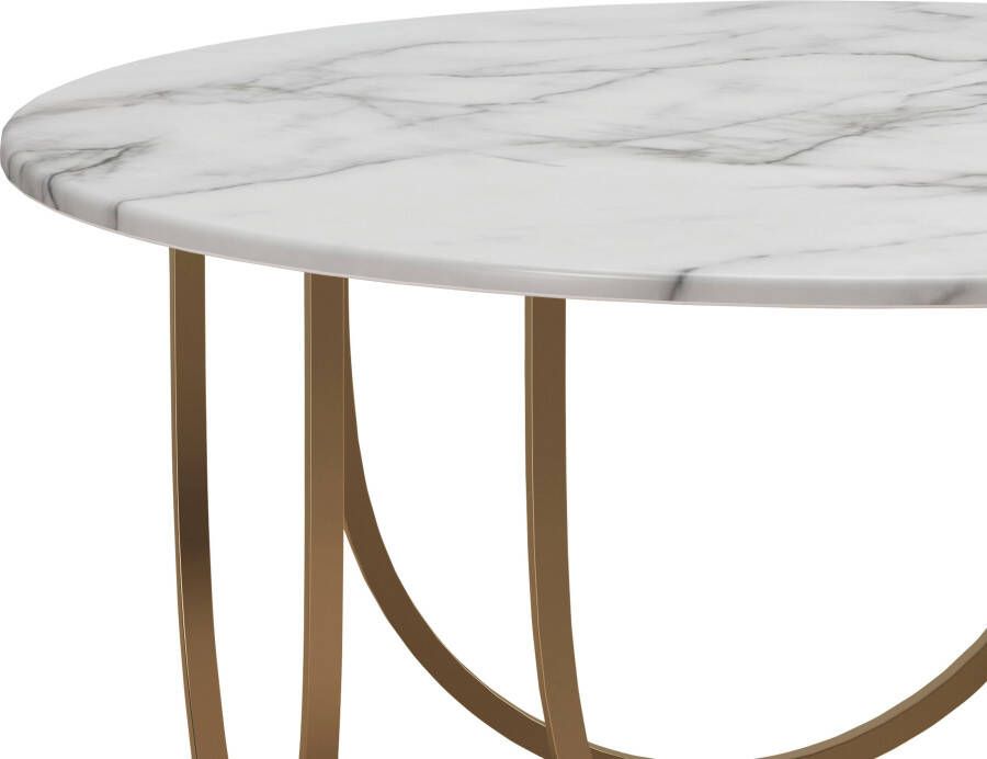 CosmoLiving by Cosmopolitan Salontafel Gwyneth van gemakkelijk te onderhouden mdf onderstel van metaal hoogte 41 cm - Foto 5