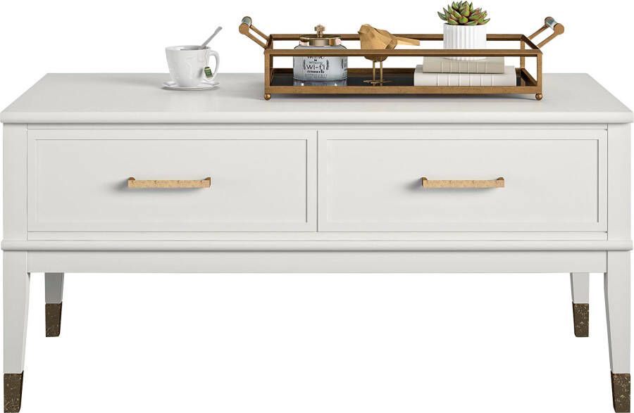 CosmoLiving by Cosmopolitan Salontafel Westerleigh Bergruimte van gemakkelijk te onderhouden mdf poten van massief hout hoogte 51-76 cm - Foto 4