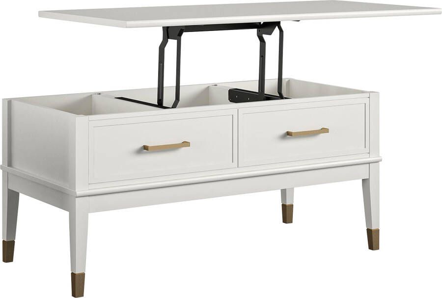 CosmoLiving by Cosmopolitan Salontafel Westerleigh Bergruimte van gemakkelijk te onderhouden mdf poten van massief hout hoogte 51-76 cm - Foto 3