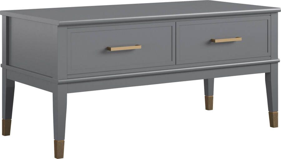 CosmoLiving by Cosmopolitan Salontafel Westerleigh Bergruimte van gemakkelijk te onderhouden mdf poten van massief hout hoogte 51-76 cm - Foto 5