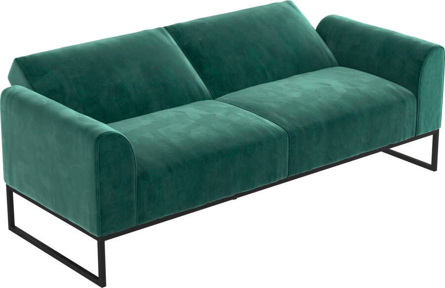 CosmoLiving by Cosmopolitan Slaapbank Adley Veloursstof slaapfunctie rugleuning 2-delig zithoogte 47 5 cm (1 stuk) - Foto 10