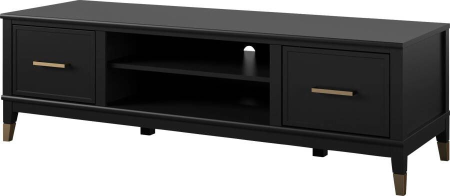 CosmoLiving by Cosmopolitan Tv-meubel Westerleigh Commode met 3 x kabeldoorvoeren MDF breedte 152 cm - Foto 6