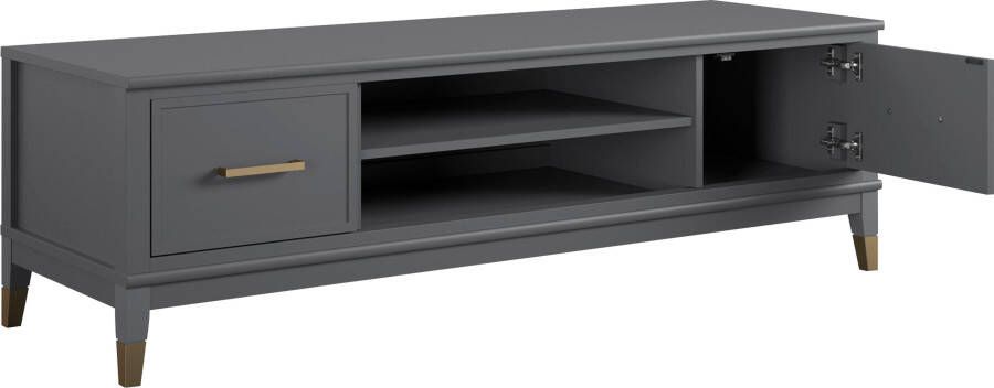 CosmoLiving by Cosmopolitan Tv-meubel Westerleigh Commode met 3 x kabeldoorvoeren MDF breedte 152 cm - Foto 9