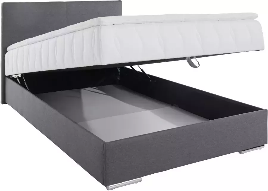 COTTA Boxspring Tom mit Bettkasten Topper und Zierkissen - Foto 3