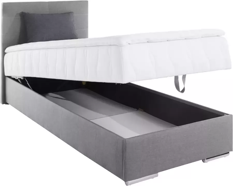 COTTA Boxspring Tom mit Bettkasten Topper und Zierkissen - Foto 3