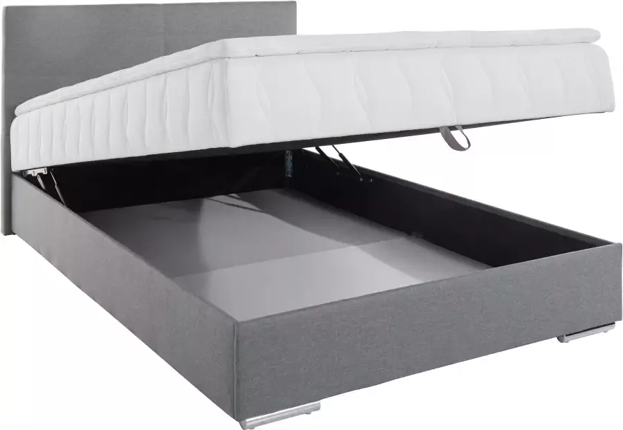 COTTA Boxspring Tom mit Bettkasten Topper und Zierkissen - Foto 2