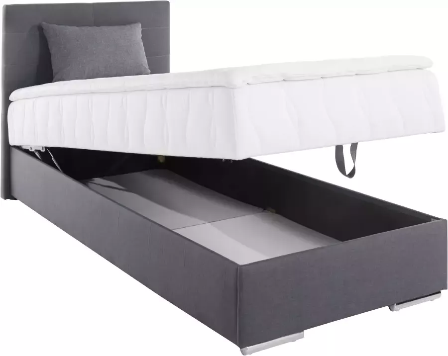 COTTA Boxspring Tom mit Bettkasten Topper und Zierkissen - Foto 2