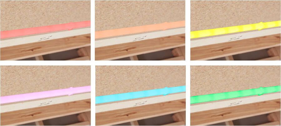 COTTA Hoekbank Mia L-vorm met 3 sierkussens 3-delige kussenset récamier naar keuze met of zonder rgb-verlichting - Foto 6