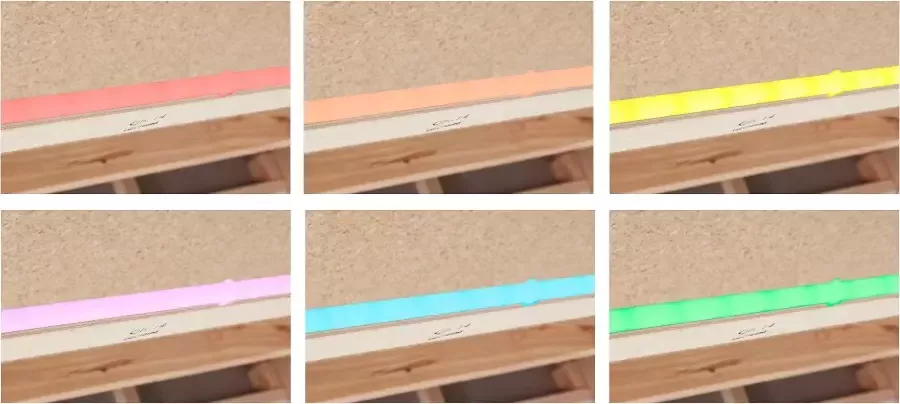 COTTA Hoekbank Mia L-vorm met 3 sierkussens 3-delige kussenset récamier naar keuze met of zonder rgb-verlichting - Foto 9