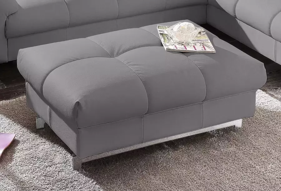 COTTA Zithoek Chef Set bestaande uit: 2-zitsbank met hoofdverstelling & hocker (set) - Foto 2