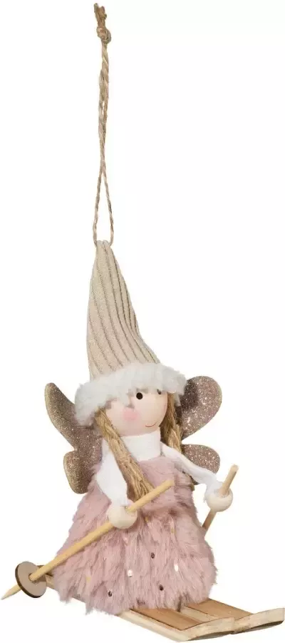 Creativ deco Boomversiering Kerstversiering kerstboomdecoratie (4 stuks)