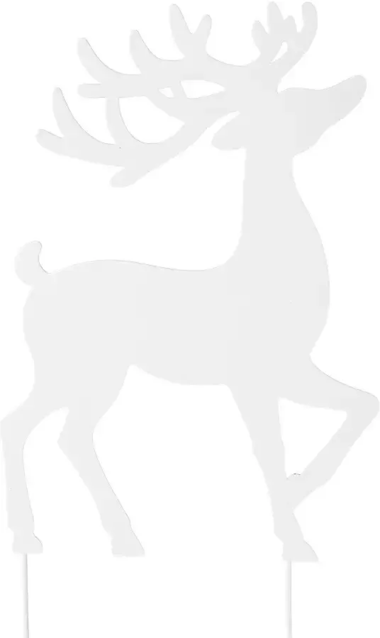 Creativ deco Kerstfiguur Kerst versiering Hert om in te steken (2 stuks) - Foto 3