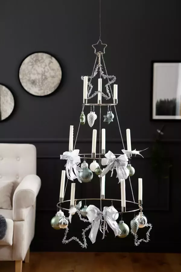 Creativ deco Kandelaar Kerstboom kerstversiering
