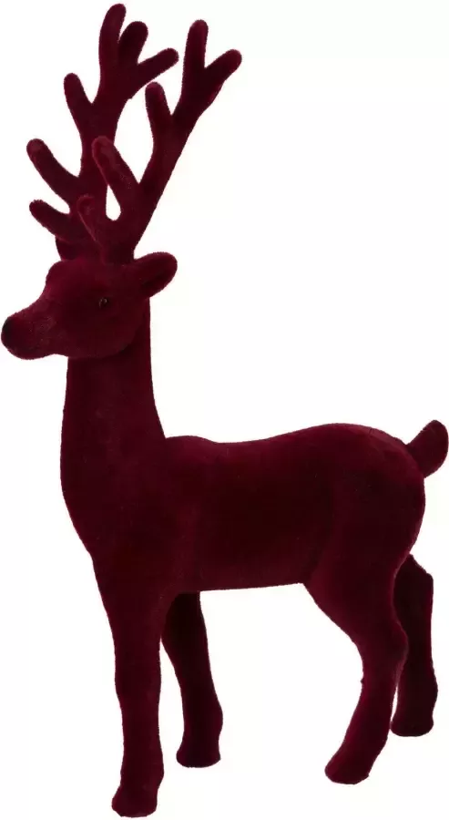 Creativ deco Kerstfiguur Edelhert kerstversiering (2 stuks)