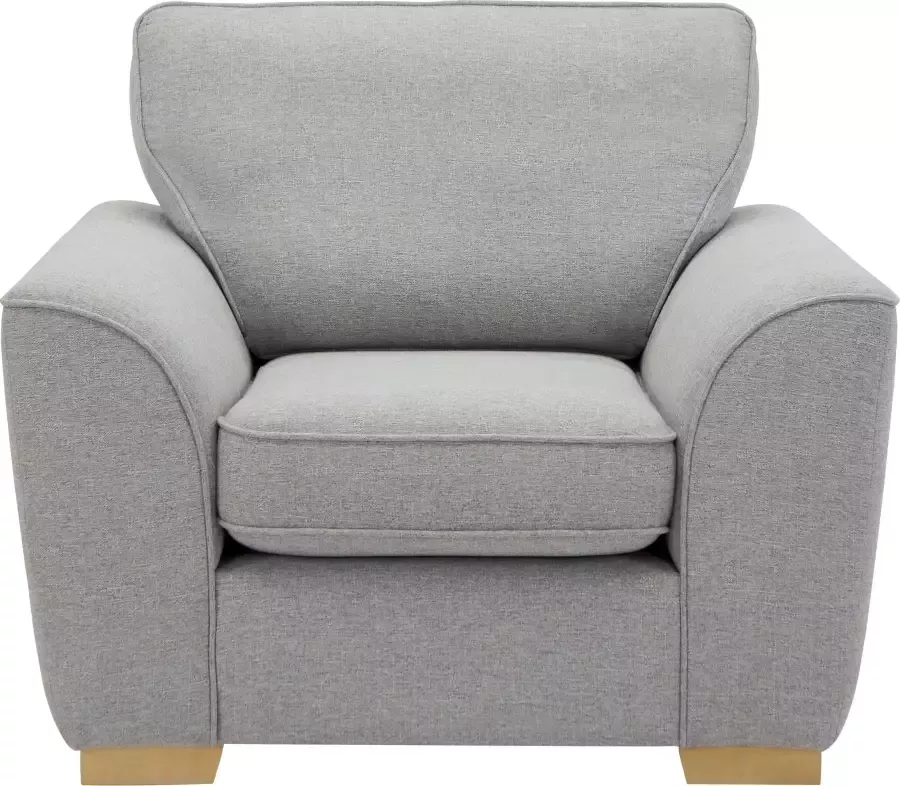 Home affaire Fauteuil Savoy cocktailsessel gezellige fauteuil in 2 bekledingskwaliteiten - Foto 2