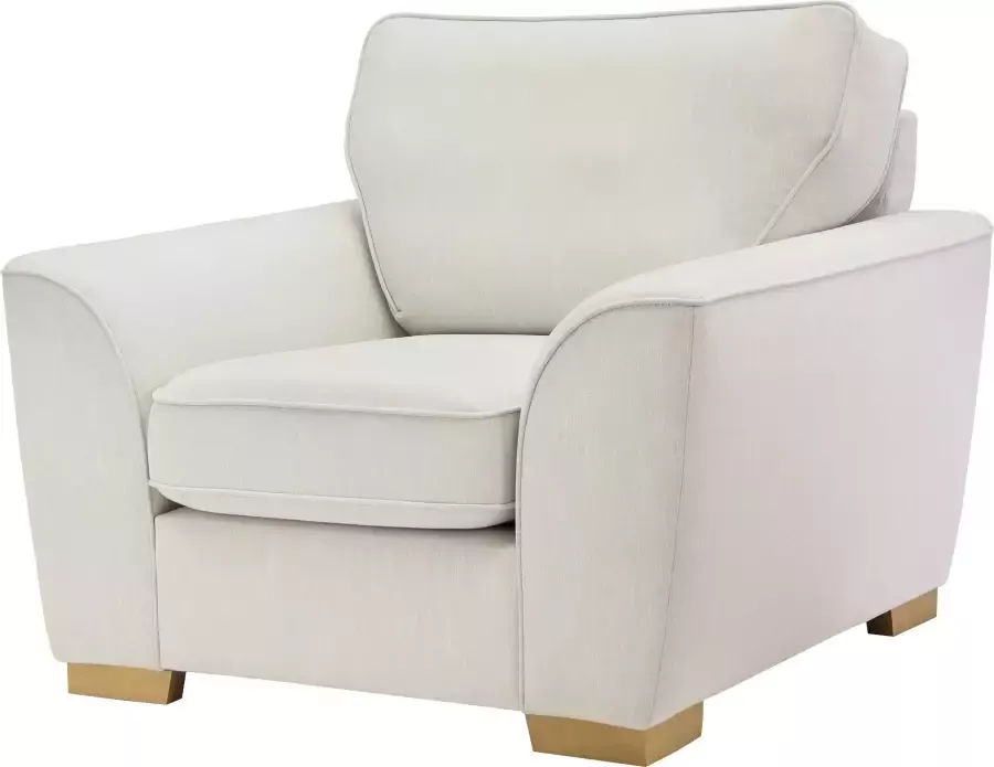 Home affaire Fauteuil Savoy gezellige fauteuil in 2 stofkwaliteiten - Foto 4