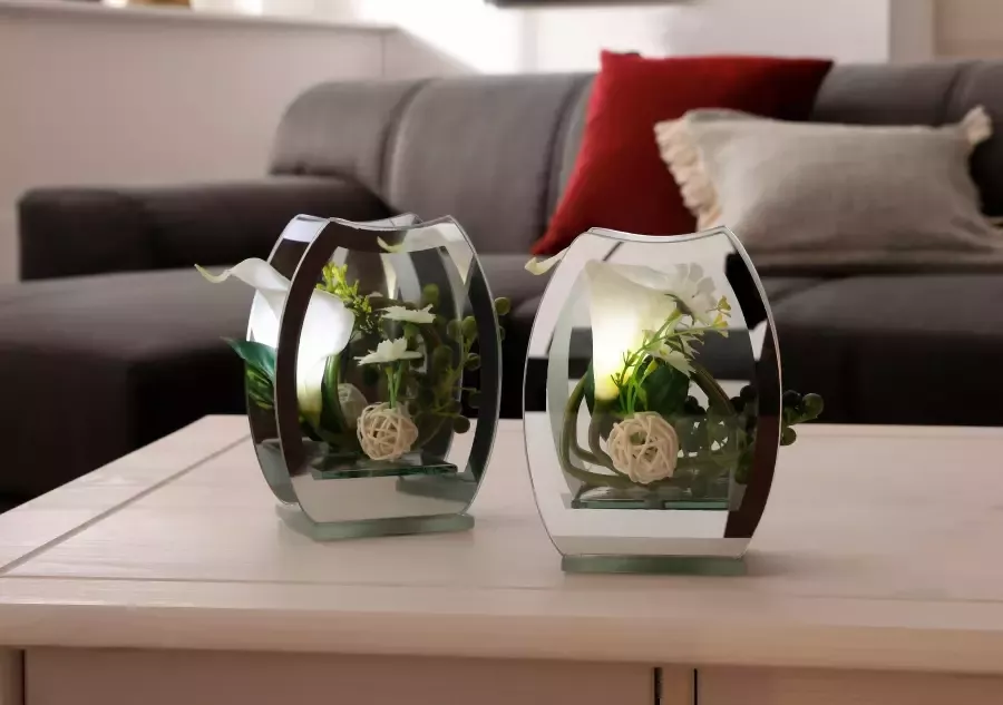 Home affaire Kunstplant Led-calla (set 2 stuks) - Foto 1