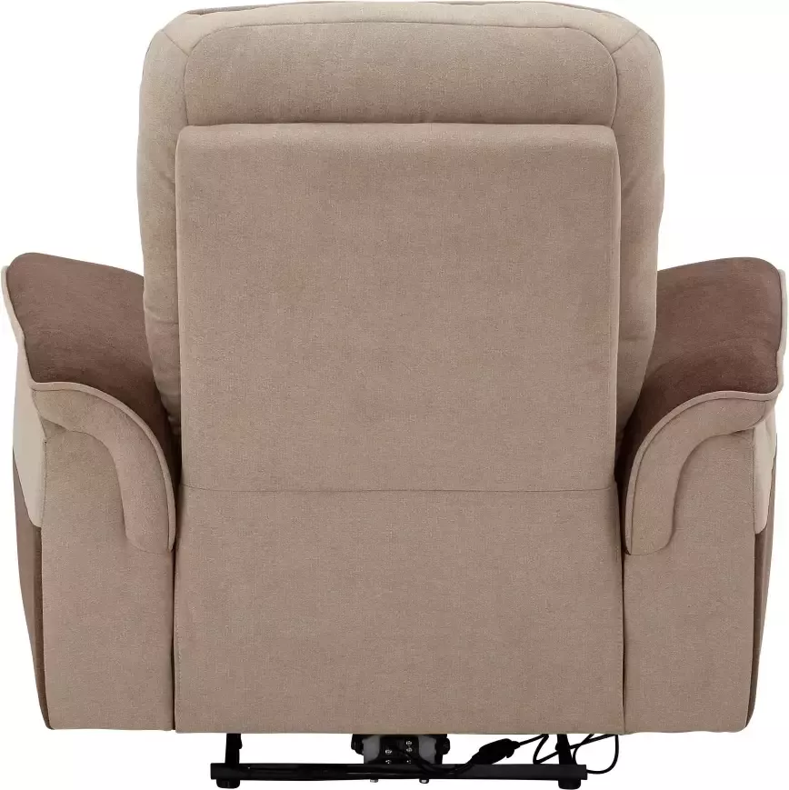 Home affaire Relaxfauteuil Maldini TV-stoel met elektrische relaxfunctie en usb-stekkeraansluiting breedte 109 cm