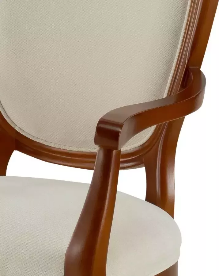 Home affaire Stoel met armleuningen Stoelen Baronessa (1 stuk)