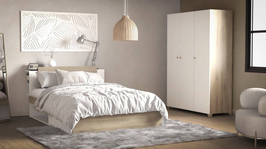 Demeyere GROUP Bedframe Tienerbed afmetingen 140 x 200 cm met lade en opbergruimte - Foto 8