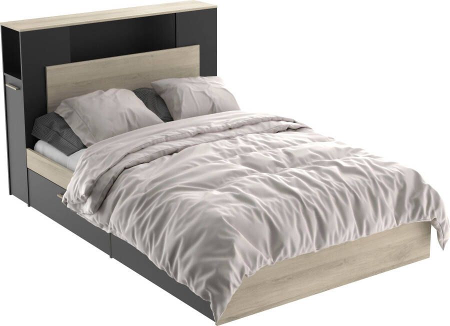 Demeyere GROUP Bedframe LIFE ideaal voor kleine kamers ruimtebesparend veel opbergruimte - Foto 10