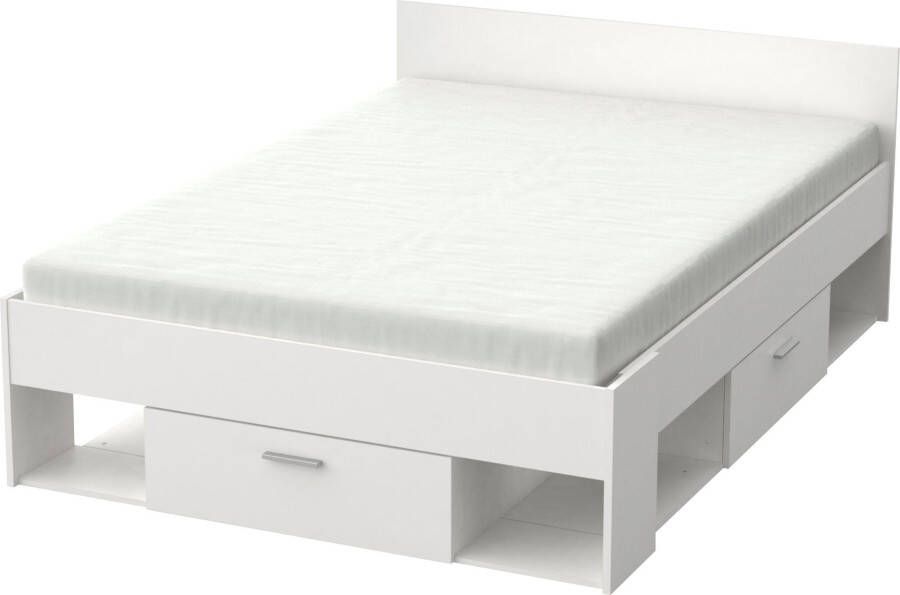 Demeyere GROUP Bedframe Chicago Lades en vakken bieden organisatie en ruimte in de slaapkamer - Foto 2