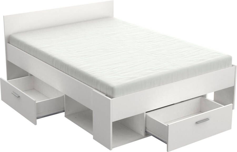 Demeyere GROUP Bedframe Chicago Lades en vakken bieden organisatie en ruimte in de slaapkamer - Foto 4