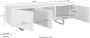 DIVENTA Tv-meubel Breedte 165 cm - Thumbnail 5