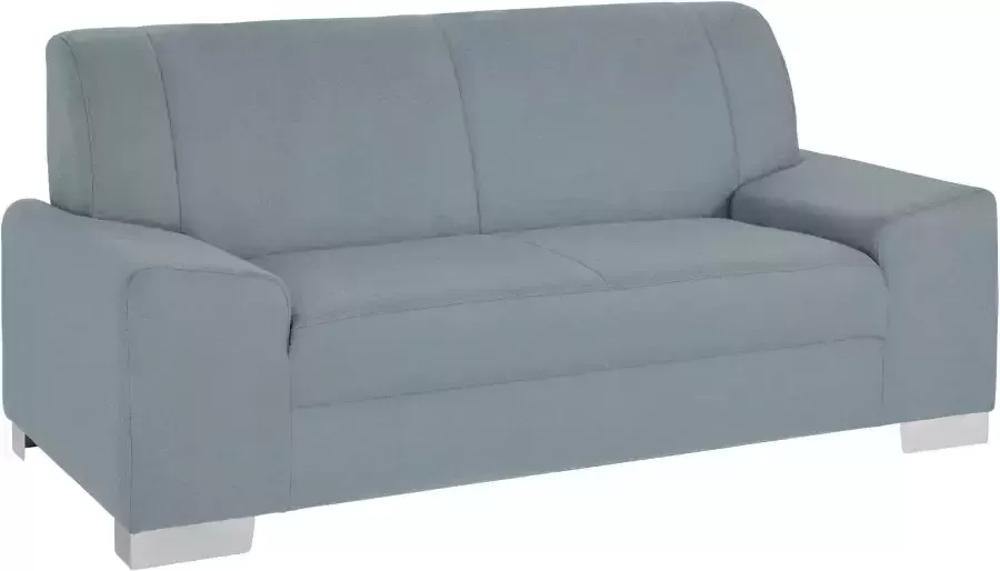 DOMO collection 2-zitsbank Anzio in kubistische vormentaal platte armleuningen breedte 184cm - Foto 2