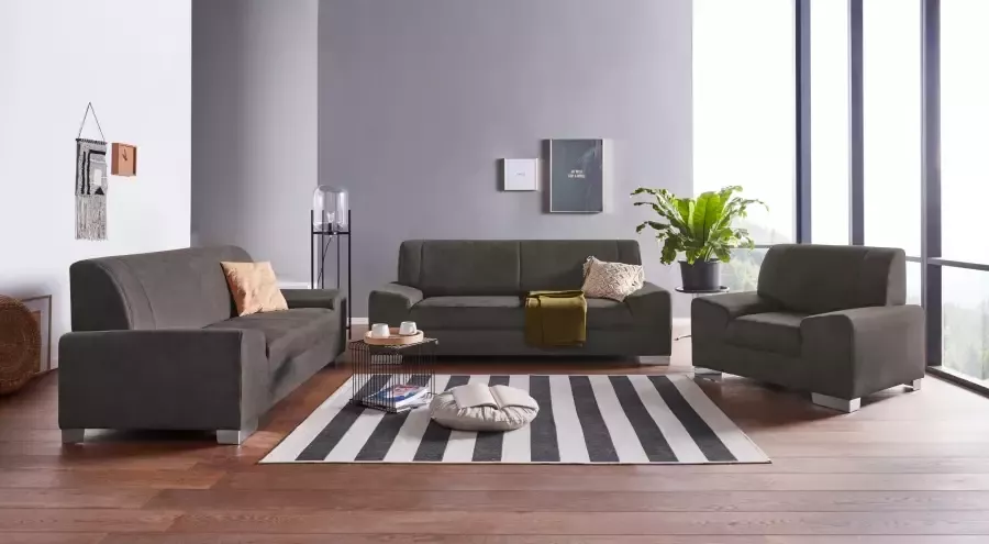 DOMO collection 2-zitsbank Anzio optioneel met veerkern