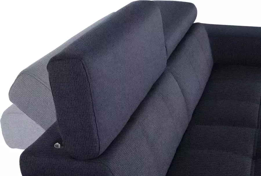 DOMO collection 2-zitsbank Cunelli tijdloos en elegant moderne zitnaden als designelement naar keuze met 6-voudig verstelbare hoofdsteunen stevig zitcomfort - Foto 2