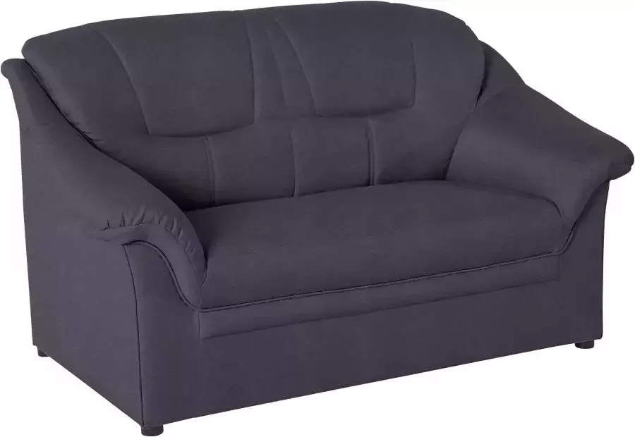 DOMO collection 2-zitsbank Mezia compact voor kleine ruimtes breedte 146 cm comfortabel en tijdloos