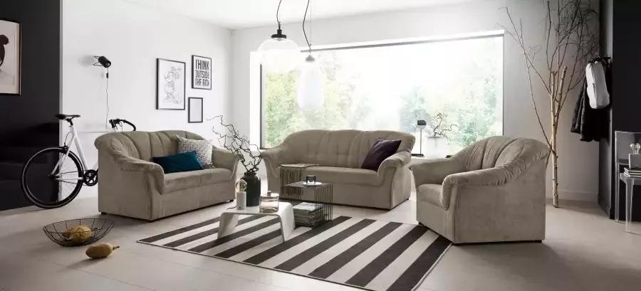 DOMO collection 2-zitsbank Pegnitz voor kleine ruimtes breedte 155 cm - Foto 3