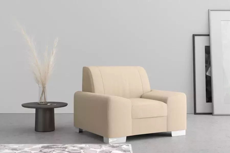 DOMO collection Fauteuil Anzio optioneel met veerkern - Foto 3