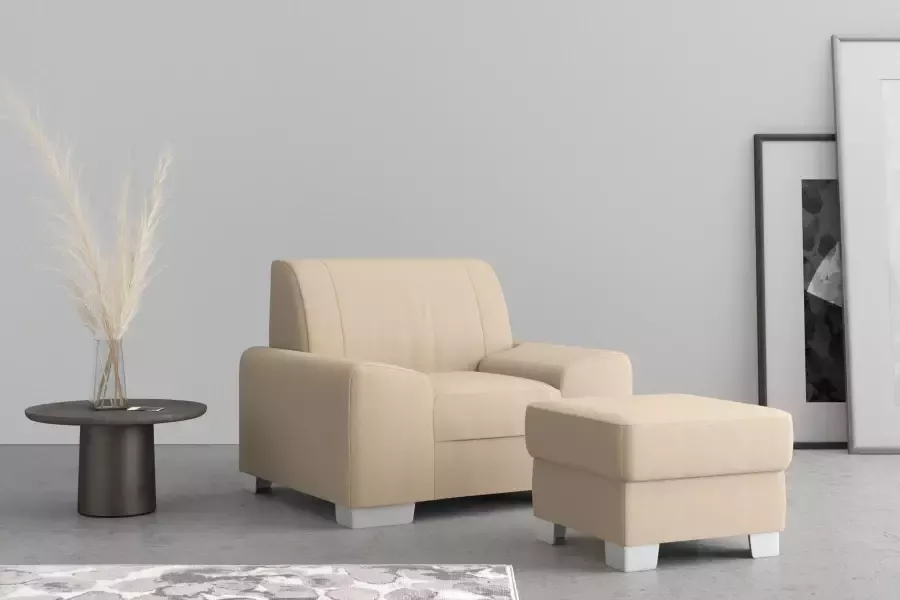 DOMO collection Fauteuil Anzio optioneel met veerkern - Foto 8